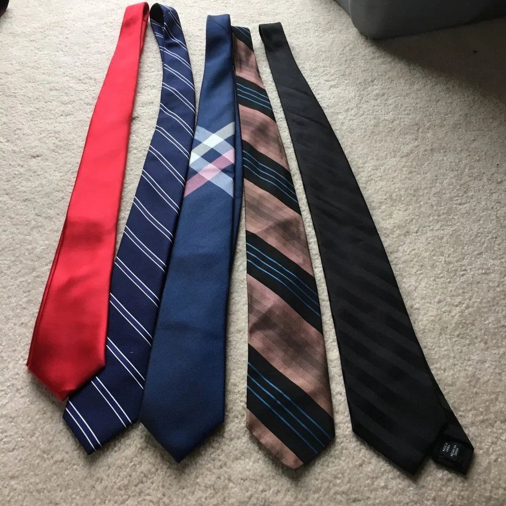 Bundle of Five Men’s Ties